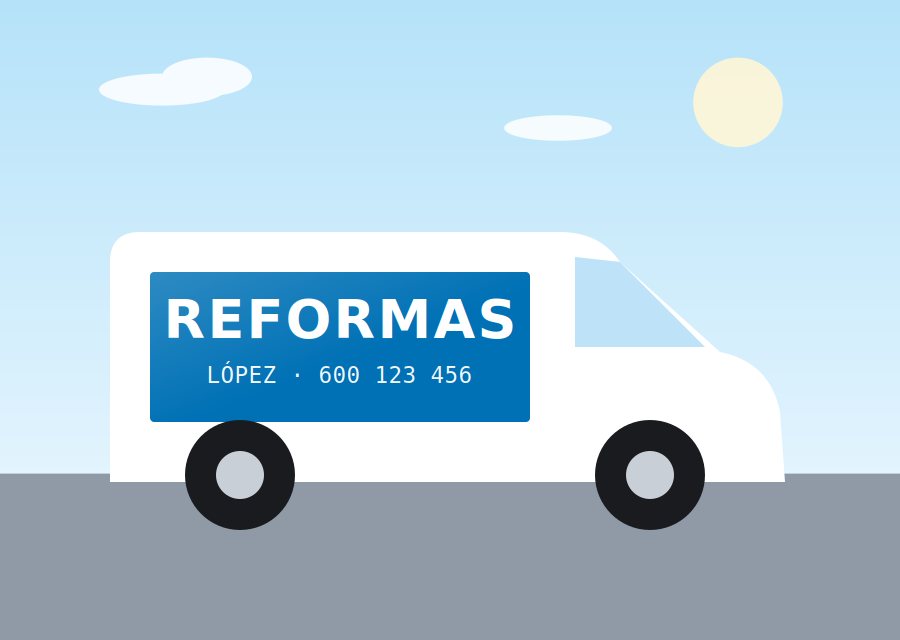 Ejemplo de cartelería para automoción